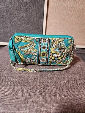 Vera Bradley Peacock Wristlet